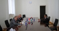 დავით ზალკალიანი საქართველოში არაბთა გაერთიანებული საემიროების ელჩს შეხვდა