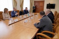 გელა დუმბაძე ოდესის ოლქის გუბერნატორს შეხვდა