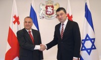 გიორგი გახარია ისრაელის ახლადდანიშნულ ელჩს საქართველოში რან გიდორს შეხვდა გიორგი გახარია ისრაელის ახლადდანიშნულ ელჩს საქართველოში რან გიდორს შეხვდა