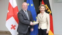 ლევან იზორია გერმანელ კოლეგას ურსულა ფონ დერ ლეიენს შეხვდა