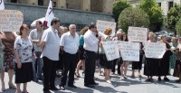 პარლამენტთან ე.წ. „ატსტუპნიკების“ მორიგი აქცია გაიმართა