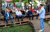 ზვიად შალამბერიძე და იოსებ ხახალეიშვილი ბაგა-ბაღების გაერთიანებაში დაქვემდებარებული ფილიალების თანამშრომლებს შეხვდნენ