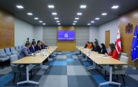 ვახტანგ გომელაური ევროპის საბჭოს საპარლამენტო ასამბლეის მონიტორინგის კომიტეტის დელეგაციას შეხვდა ვახტანგ გომელაური ევროპის საბჭოს საპარლამენტო ასამბლეის მონიტორინგის კომიტეტის დელეგაციას შეხვდა