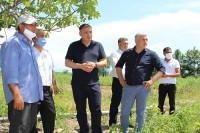 გოგი მეშველიანი და დავით შერაზადიშვილი მუნიციპალიტეტში მიმდინარე ინფრასტრუქტურულ პროექტებს გაეცნენ