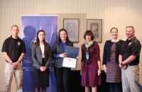 ნინო ცაციაშვილი ოჯახში ძალადობის გამოძიების საკითხებზე ტრენინგის დახურვის ღონისძიებას დაესწრო