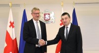პრემიერ-მინისტრმა ევროკავშირის ელჩთან საქართველოს ევროინტეგრაციის პროცესზე ისაუბრა