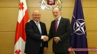თავდაცვის მინისტრი ნატოს გენერალური მდივნის მოადგილის თანაშემწეს შეხვდა