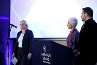 ნათია თურნავამ ტურიზმის განვითარებაში შეტანილი წვლილისთვის კამპანია Spend Your Summer in Georgia-ს ორგანიზატორები დააჯილდოვა ნათია თურნავამ ტურიზმის განვითარებაში შეტანილი წვლილისთვის კამპანია Spend Your Summer in Georgia-ს ორგანიზატორები დააჯილდოვა