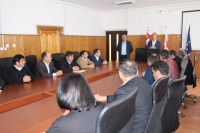 ხულოს მუნიციპალიტეტის ახლადარჩეულმა მერმა თანამშრომლებთან შეხვედრა გამართა