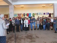ნინოწმინდის კულტურის ცენტრში გამოფენა ,,მარჯვე ხელები“ გაიხსნა 