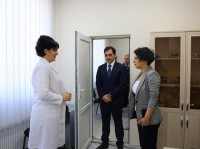 ნათია მეზვრიშვილმა ქობულეთის განახლებული, თანამედროვე სტანდარტების შესაბამისი დროებითი მოთავსების იზოლატორი დაათვალიერა