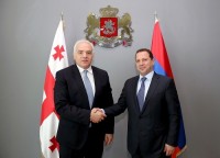  გიორგი მღებრიშვილი სომხეთის საგანგებო სიტუაციების მინისტრს შეხვდა