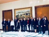 საქართველოს პარლამენტის დელეგაცია ანკარაში თურქეთის პარლამენტის თავმჯდომარეს შეხვდა