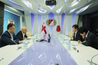 ივანე მაჭავარიანი იაპონიის ელჩს შეხვდა
