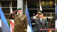 საქართველოში ოფიციალური ვიზიტით ესტონეთის რესპუბლიკის თავდაცვის ძალების მეთაური, გენერალ-მაიორი მარტინ ჰერემი იმყოფება