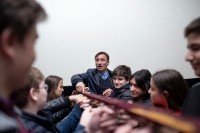 „მასწავლებლის გლობალური ჯილდოს“ ფინალისტი - ლადო აფხაზავა თიბისის სტიპენდიატებს შეხვდა