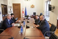 ირაკლი კოვზანაძე „საქართველოს ბანკების ასოციაციის“ ახალ პრეზიდენტს შეხვდა