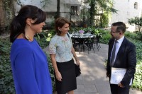თამარ ჩუგოშვილი და სოფიო ქაცარავა ეუთო-ს გენერალურ მდივანს შეხვდნენ