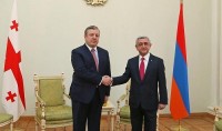 გიორგი კვირიკაშვილი სომხეთის პრეზიდენტს შეხვდა
