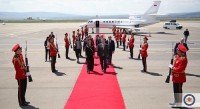 	თბილისის საერთაშორისო აეროპორტში სერბეთის საგარეო საქმეთა მინისტრის ივიცა დაჩიჩის დახვედრის ცერემონია გაიმართა