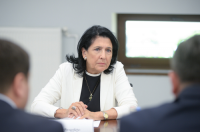 პრეზიდენტი აშშ-ში სამუშაო ვიზიტით გაემგზავრება პრეზიდენტი აშშ-ში სამუშაო ვიზიტით გაემგზავრება