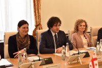 ირაკლი კობახიძე ჩეხეთის რესპუბლიკის პარლამენტის სენატის დელეგაციას შეხვდა