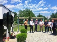 აღაიანში 13 ივნისის ტრაგედიისას დაღუპულ მეხანძრე-მაშველის ზურაბ მუზაშვილის ხსოვნას პატივი მიაგეს
