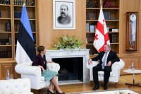 საქართველოს და ესტონეთის პრეზიდენტები NATO-ს და "აღმოსავლეთ პარტნიორობის" სამიტების მოსამზადებლად კონკრეტულ, კოორდინირებულ ნაბიჯებზე შეთანხმდნენ 