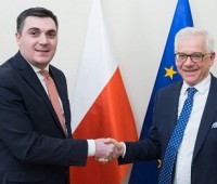 საქართველოს ელჩმა პოლონეთის საგარეო საქმეთა მინისტრთან გაცნობითი შეხვედრა გამართა
