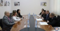 ალექსანდრე ხვთისიაშვილი საქართველოში ლიბანის რესპუბლიკის ელჩს შეხვდა