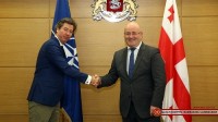  ლევან იზორია მიუნხენის უსაფრთხოების კონფერენციის მთავარ ოპერაციულ ოფიცერს ხვდება