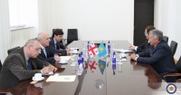 ყაზახეთის ახლადდანიშნულმა ელჩმა საქართველოს საგარეო საქმეთა მინისტრს რწმუნებათა სიგელების ასლი გადასცა 