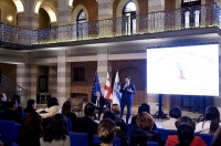 კახა კალაძე პირველი დემოგრაფიული ფორუმის ფარგლებში ახალგაზრდებთან გამართულ შეხვედრას დაესწრო
