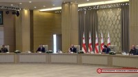 აზერბაიჯანში თავდაცვის მინისტრების სამმხრივი შეხვედრა გაიმართა