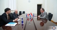 დავით ზალკალიანი ნიდერლანდების სამეფოს საგანგებო და სრულუფლებიან ელჩს შეხვდა