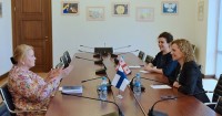 თამარ ხულორდავა საქართველოში ფინეთის ელჩს, არია მაკონენს შეხვდა