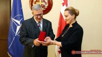 თავდაცვის სამინისტროში SNGP-ის ამერიკელი მრჩეველი დაჯილდოვდა