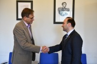 ანრი ოხანაშვილი: გერმანიის ფედერაციული რესპუბლიკის საგანგებო და სრულუფლებიანი ელჩი მხარს უჭერს სასამართლო სისტემის გაძლიერებას