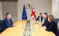 ვახტანგ გომელაურმა საქართველოში ევროპის საბჭოს ოფისის ხელმძღვანელთან -  გამოსამშვიდობებელი შეხვედრა გამართა