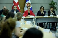 შსს-ს ადამიანია უფლებათა დაცვისა და გამოძიების ხარისხის მონიტორინგის დეპარტამენტის დირექტორი არასამთავრობო ორგანიზაციებს შეხვდა