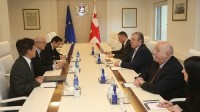 გიორგი კვირიკაშვილი იაპონიის პრემიერის სპეციალურ მრჩეველს შეხვდა