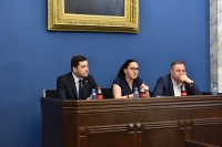 კომიტეტების გაერთიანებულ სხდომაზე მთავრობის სტრუქტურის ცვლილების შესახებ კანონპროექტთა პაკეტი განიხილეს