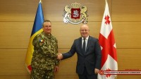 ლევან იზორია რუმინეთის შეიარაღებული ძალების გენერალური შტაბის უფროსს შეხვდა