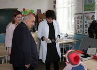 წყნეთში დევნილთათვის უფასო სამედიცინო გამოკვლევები ჩატარდა