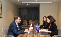 მიხეილ ჩხენკელი ევროკომისიის კვლევისა და ინოვაციის საერთაშორისო თანამშრომლობის დირექტორს შეხვდა