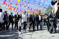 დავით ნარმანია რიყის პარკში გამართულ ღონისძიებებს დაესწრო