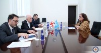 დავით ზალკალიანი საქართველოში გაეროს ახლადდანიშნულ რეზიდენტ-კოორდინატორს შეხვდა