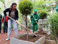 დიდუბის რაიონში დედამიწის დღე გამწვანების აქციით აღინიშნა