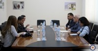 დავით ზალკალიანი საქართველოში არაბთა გაერთიანებული საემიროების ელჩს შეხვდა
