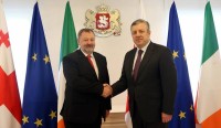 გიორგი კვირიკაშვილი ირლანდიის სენატის თავმჯდომარეს შეხვდა
